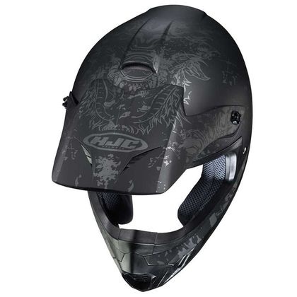 Casque cross Hjc CS MX II CREEPER MC5SF 2023 - Noir / Gris