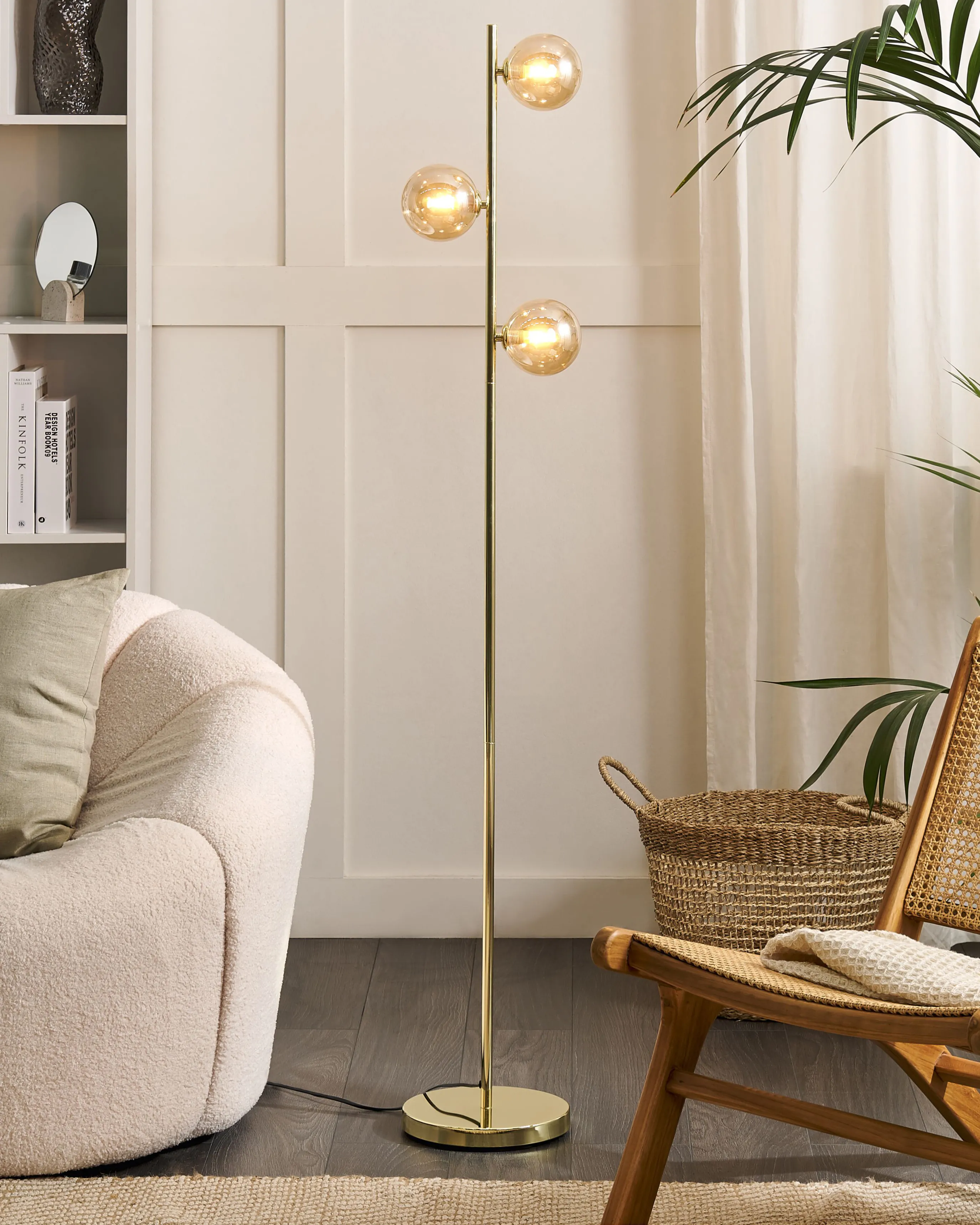 Staande lamp RAMIS Metaal Goud