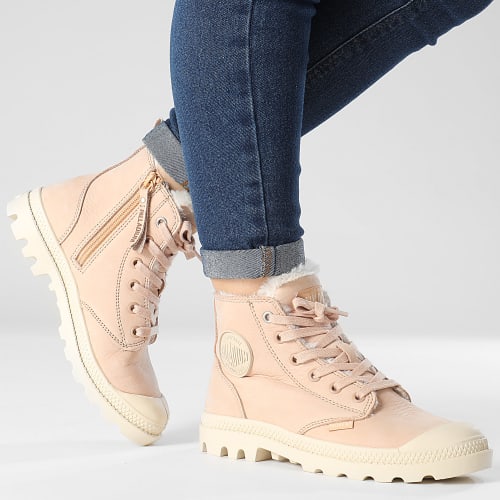 Boots Femme Pampa Hi Zip Wool 95982 Sheep Skin