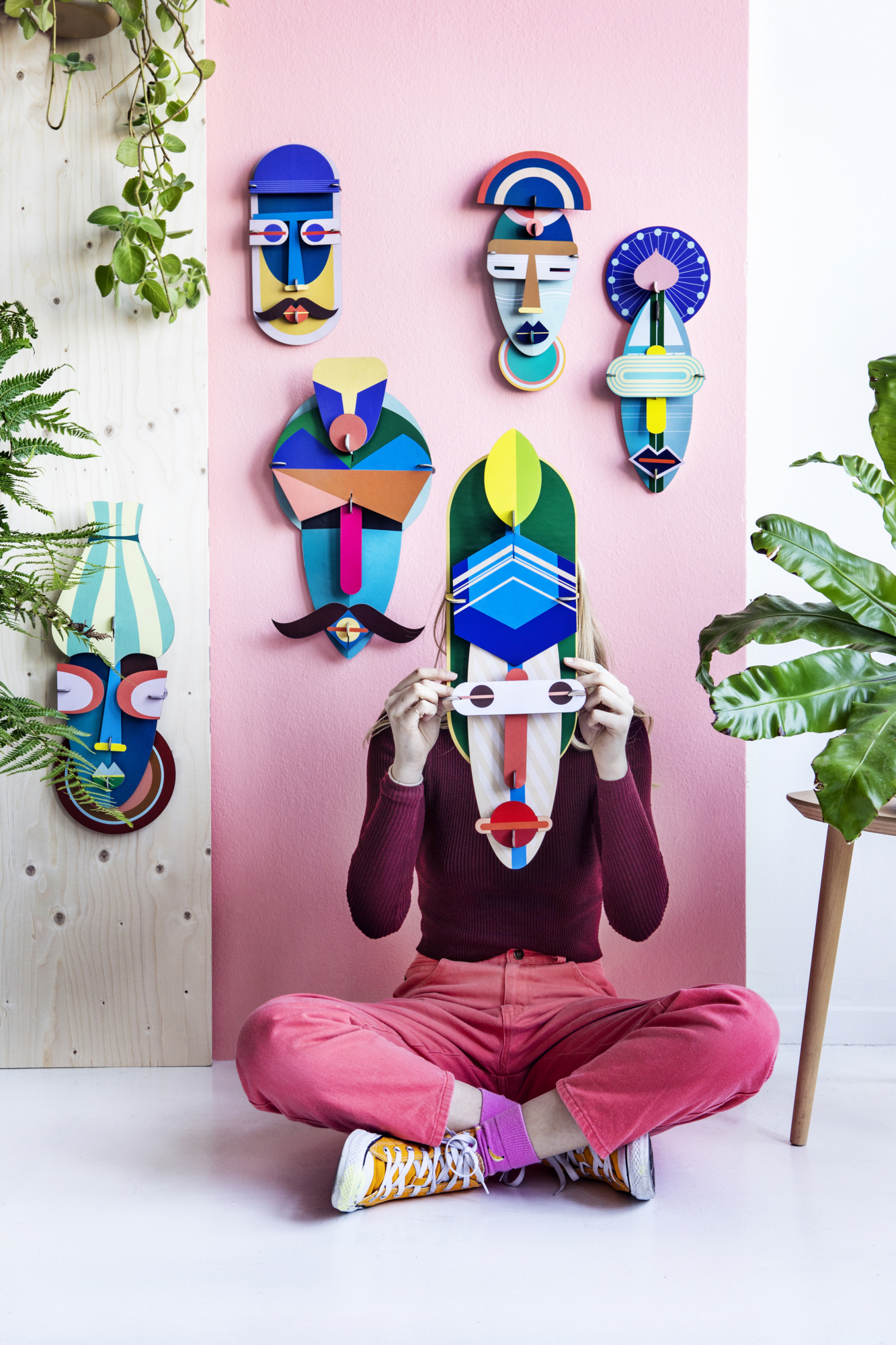 Studio ROOF wanddecoratie Casablanca Mask