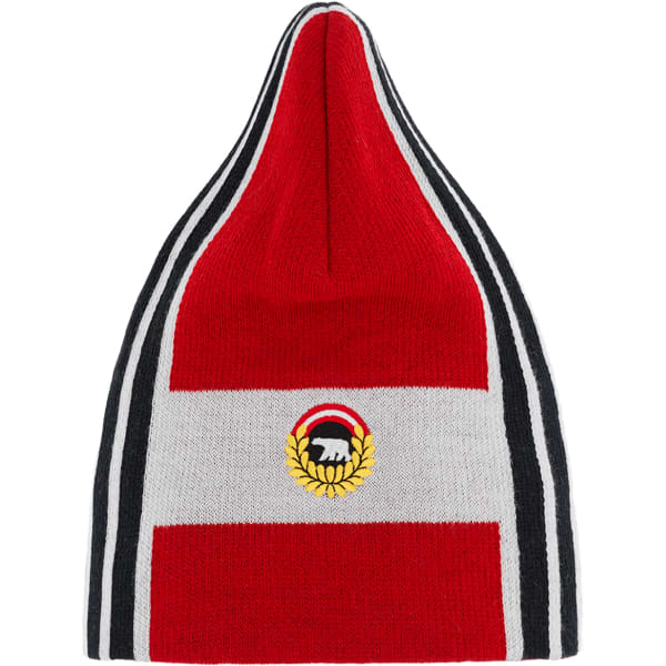 Bonnet ski EISBÄR QUAN OS MÜ RED/WHITE/BLACK