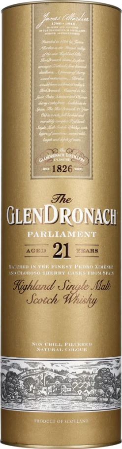 GLENDRONACH 21 YEARS PARLIAMENT BOTTLED 2019 70CL