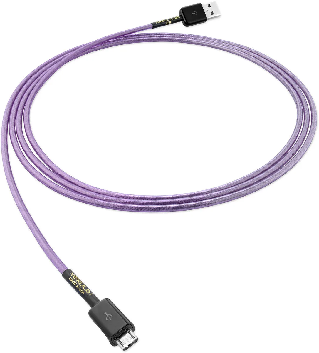 Nordost Purple Flare USB - Micro (0,60 m) Câbles USB