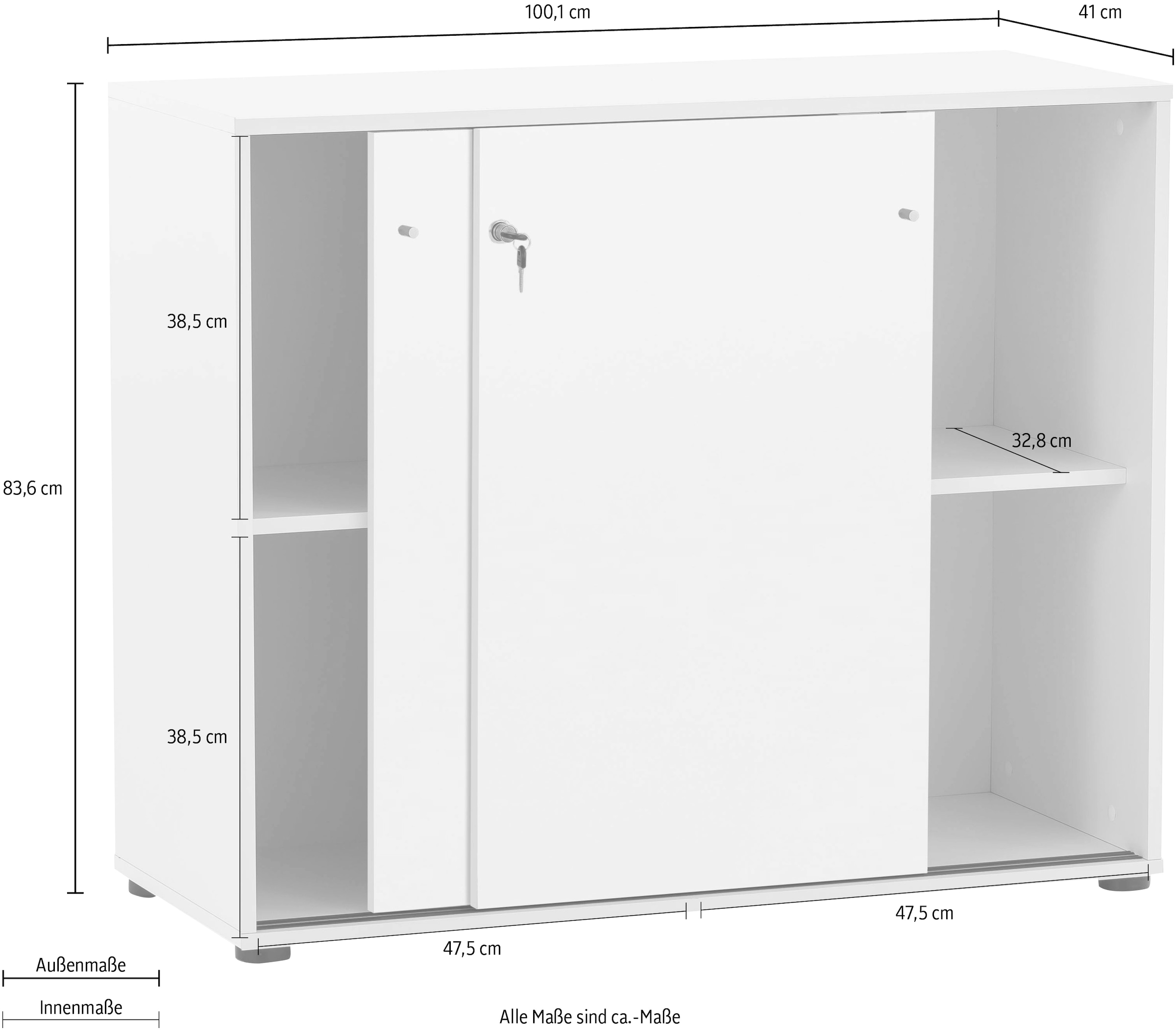 Schildmeyer Aktenschrank »Serie 400« Breite 100 cm