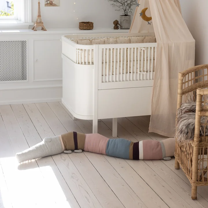 Sebra - Sleepy Croc Kissen, dusty blue mix