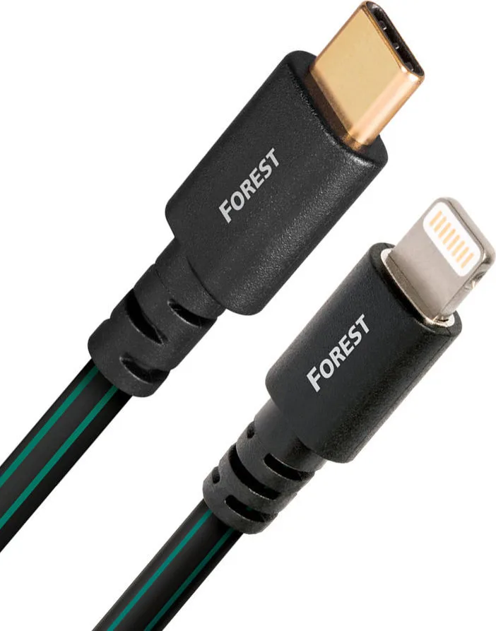 Audioquest Forest USB-C vers Lightning (0,75 m) Câbles USB