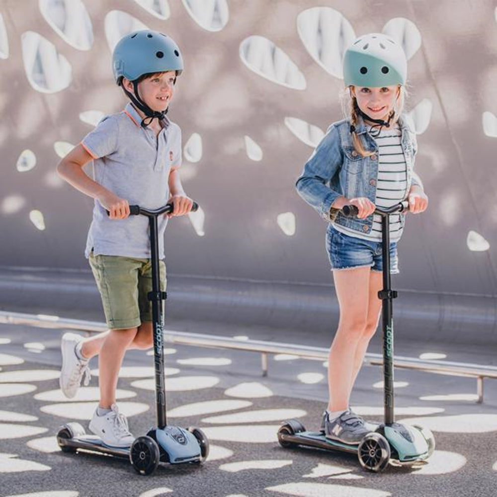 Highway Kick 5 Led Steel - Scoot and Ride