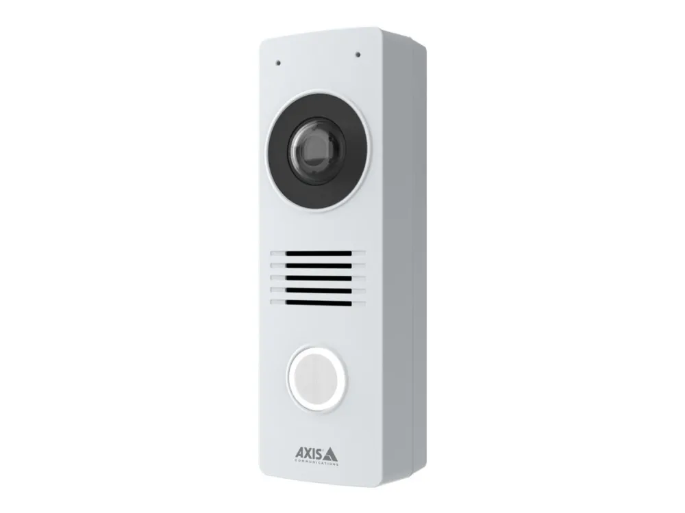 Axis I8116-E - IP-intercomstation - kablet - 10/100/1000 Ethernet - hvid, NCS S 1002-B - TAA-kompatibel