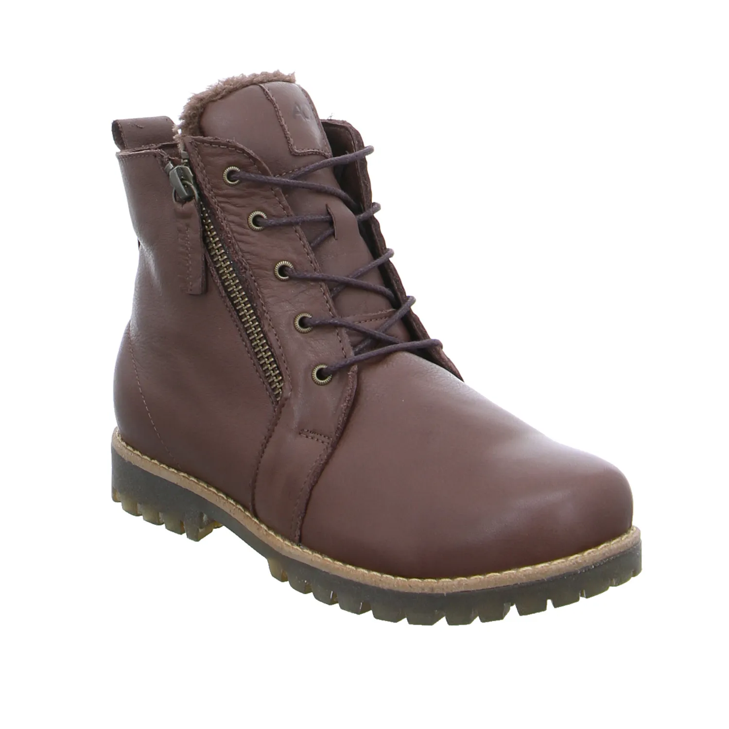 ANDREA CONTI Boot Braun Leder  mit Wechselfussbett