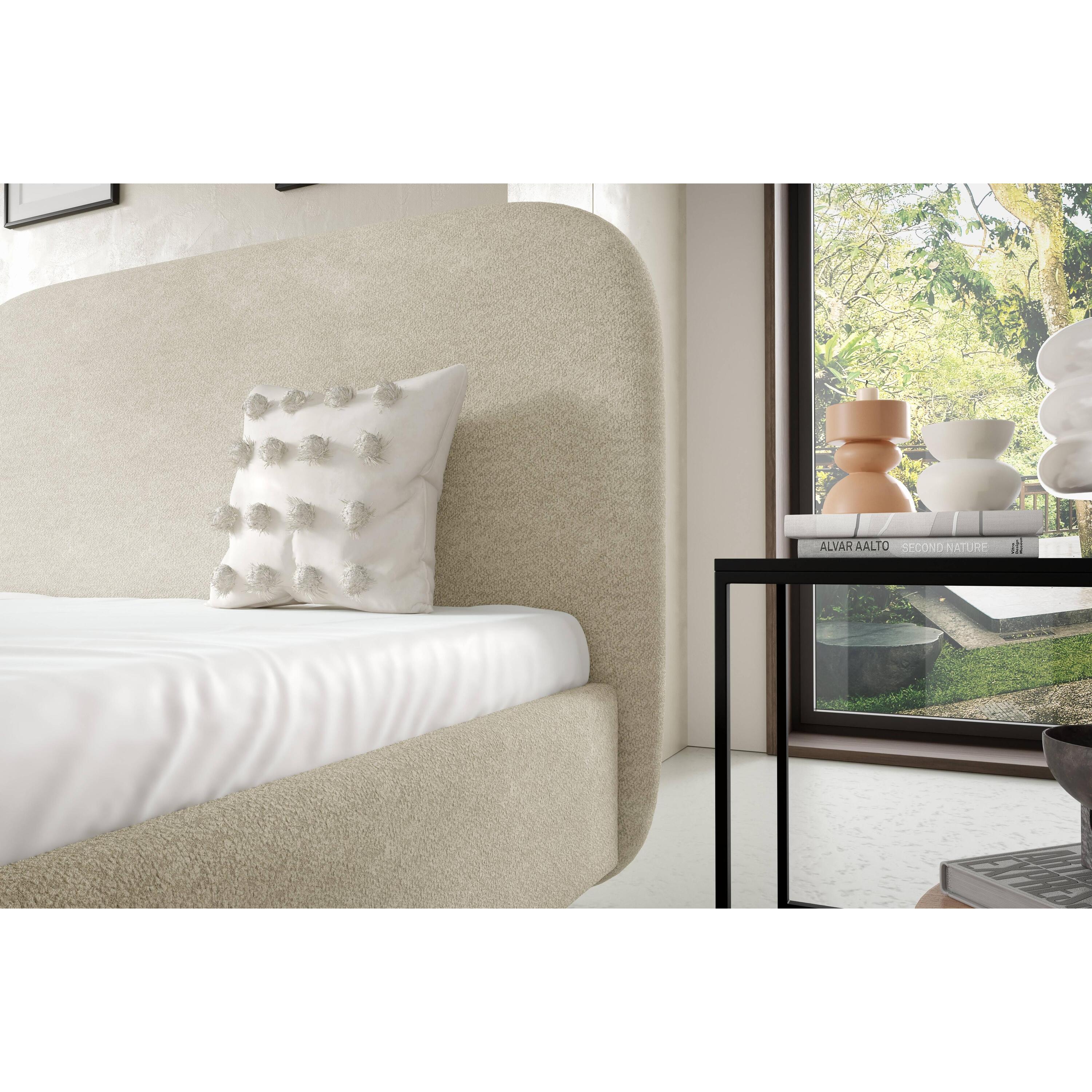 by fonQ Aura Bedframe - 180 x 200 cm - Beige