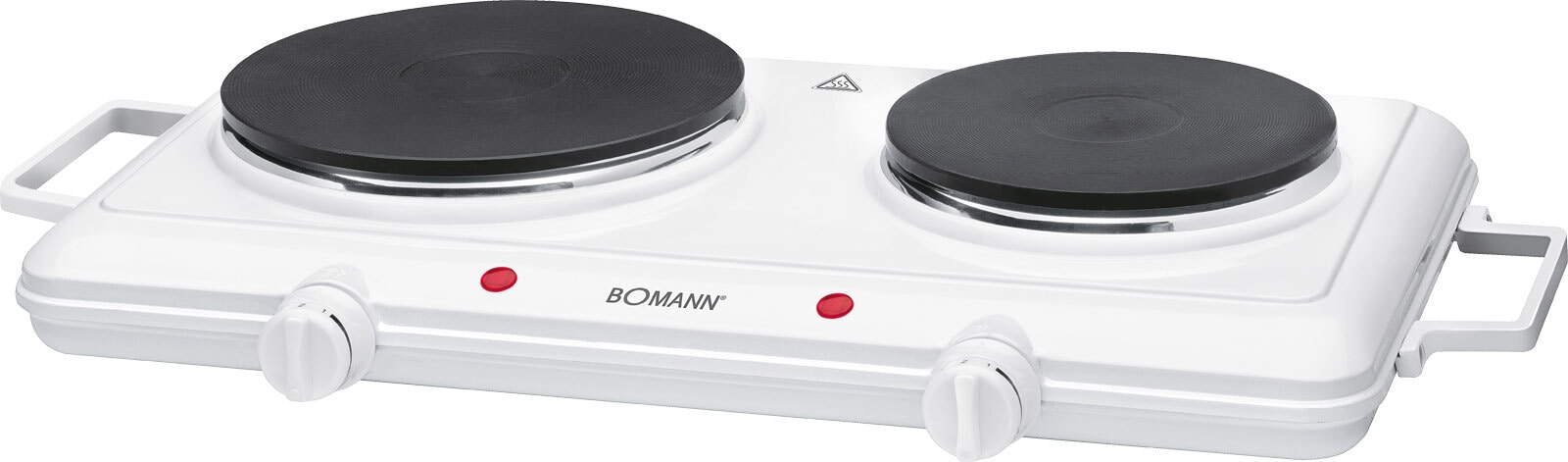 BOMANN Doppelkochplatte DKP 5028 CB weiß