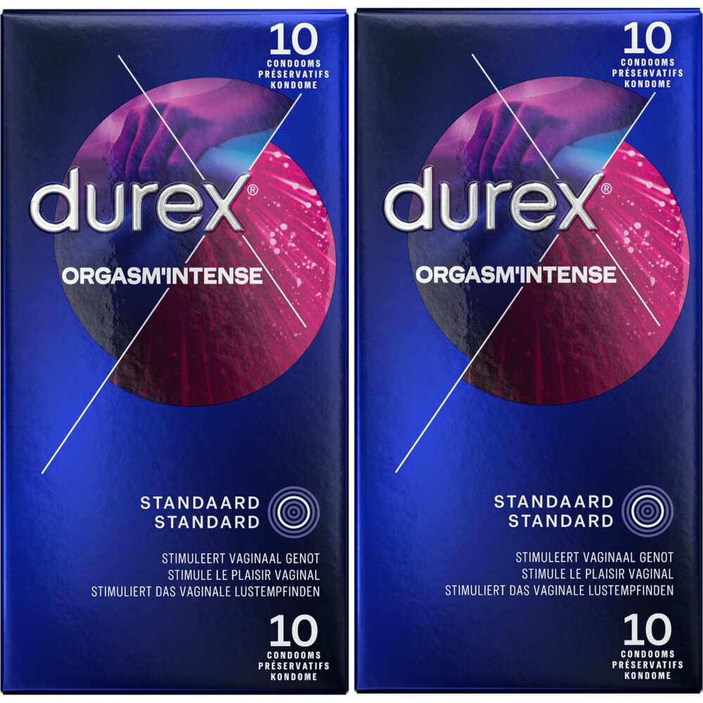 Durex Condooms Orgasm' Intense20 stuks