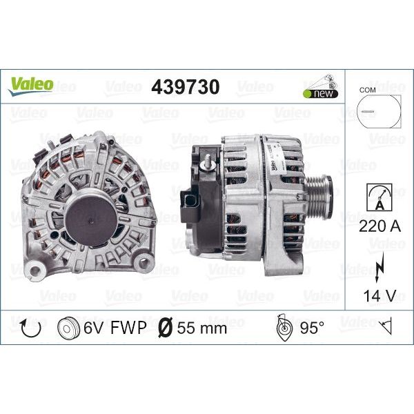 Valeo Alternador - 439730