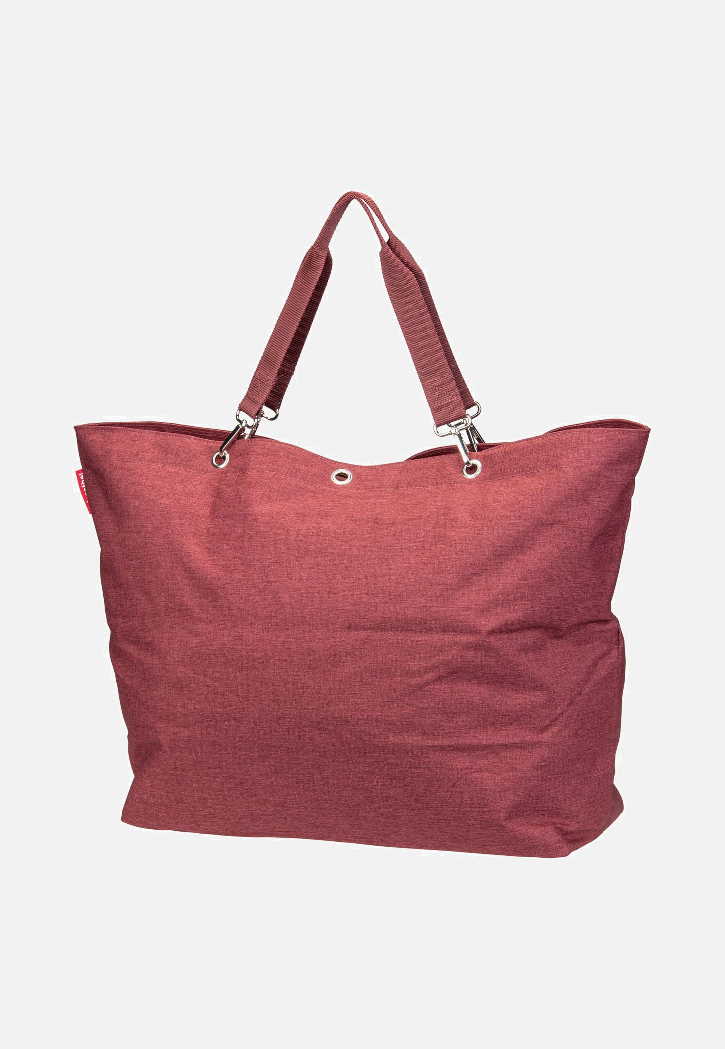 shopper XL Twist Maroon - Einkaufstasche
