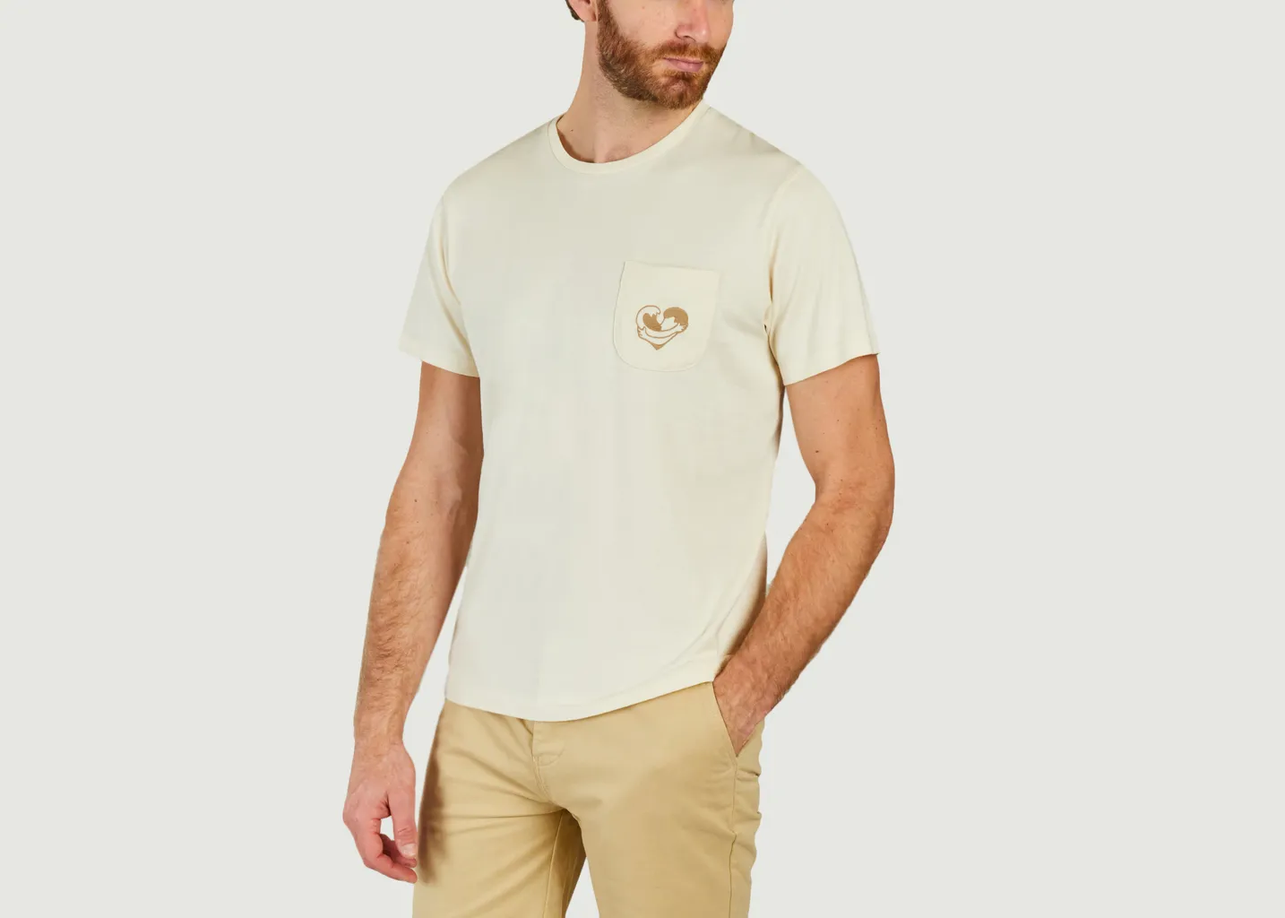 T-shirt Coeur Océan Cuisse de Grenouille