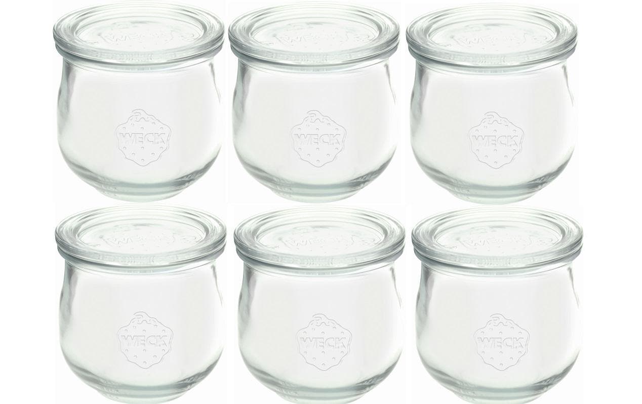 Einmachglas 370 ml, 6 StückEinmachgläser Set mit Deckel