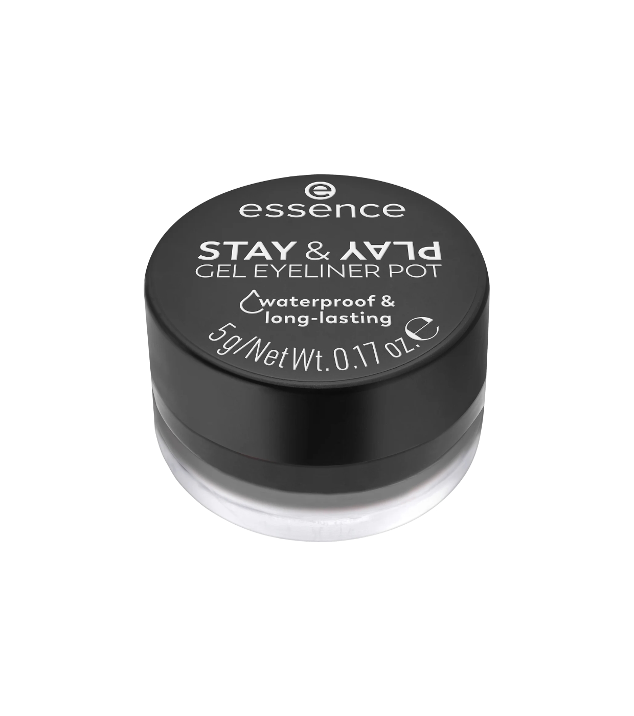 essence - Delineador em gel Stay & Play Waterproof - 01: Black