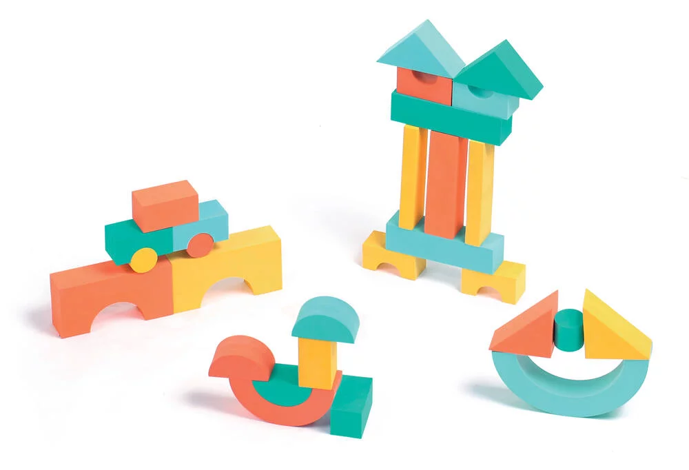 BLOCS CONSTRUCTION MOUSSE