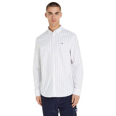 Chemise à manches longues homme Tjm Classic Oxford Stripe TOMMY HILFIGER