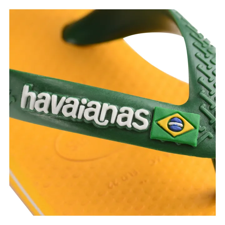 Havaianas Tongs Baby Brasil Logo | Jaune