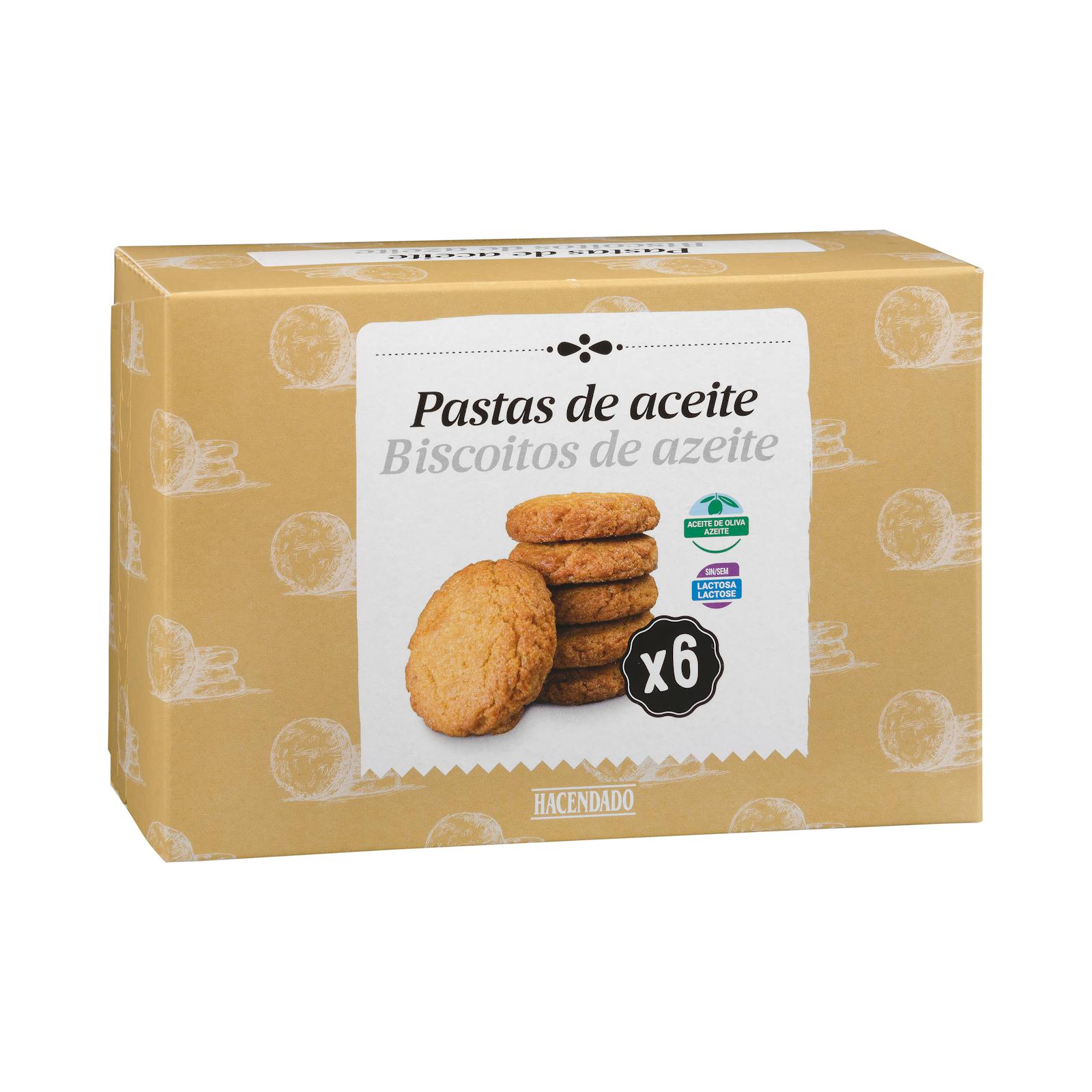Pâtes à l'huile Hacendado