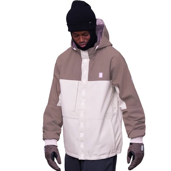 Veste snowboard 686 MENS DOJO JACKET TOBACCO/CLEAR BLACK