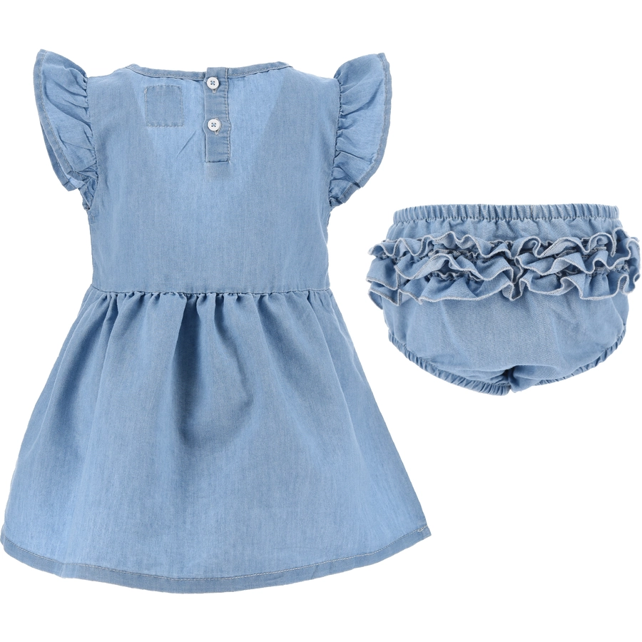 Levi's® Kids Set Denimkleid und Windelhose Summer Wind Blue