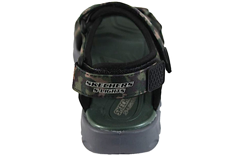 SKECHERS SUN BREAKS CAMOUFLAGE SANDAL MED LYS