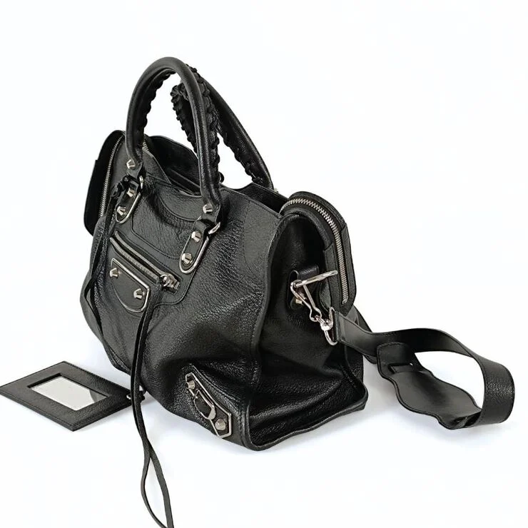 Balenciaga Vintage Balenciaga Shoulder Bag Black