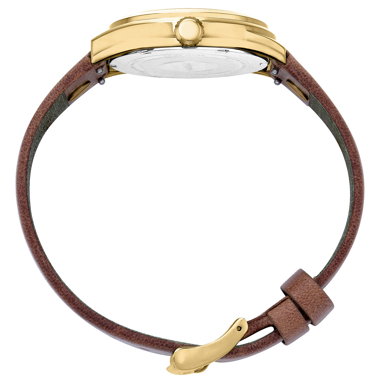 Baldinini Montre Femme en Cuir & cristaux Swarovski Adria marron