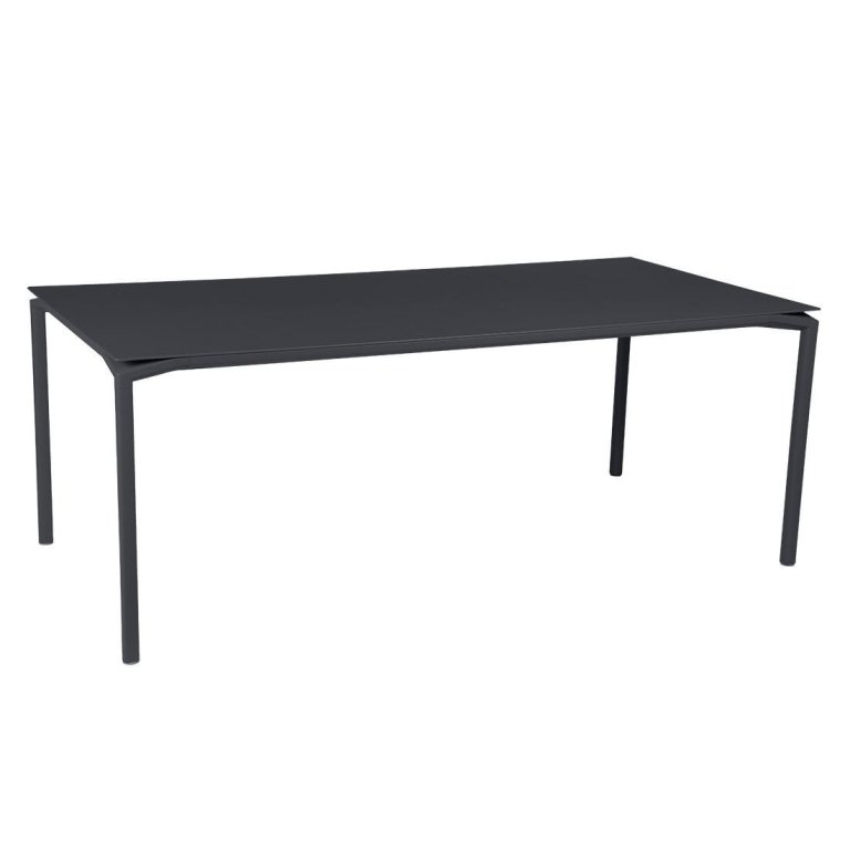Fermob Calvi tuintafel 195x95 Anthracite