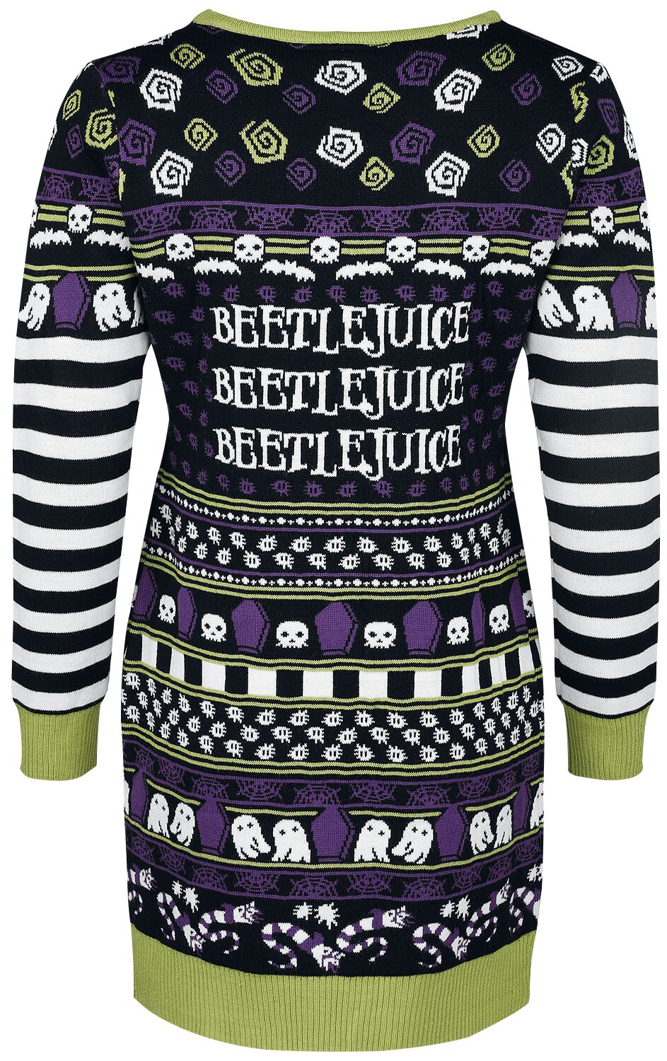 The ghost with the most | Beetlejuice Robe mi-longue