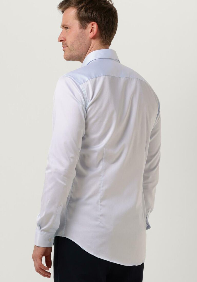 GENTI lichtblauwe genti klassiek overhemd s0004-1109