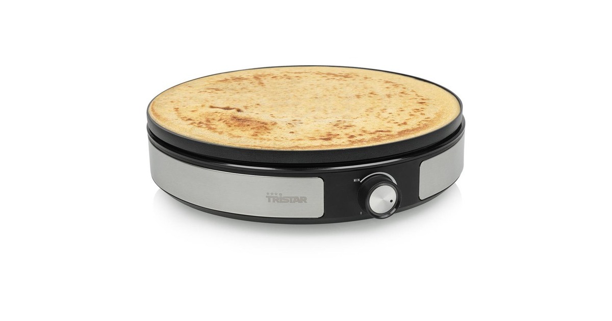 TristarBP-2639 Crepe Maker 2 in 1 pannenkoekmaker  (Zwart)