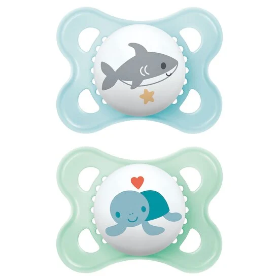 Lot de 2 Sucettes Original Aléatoire   Original Animaux Aléatoire        2 - 6 mois   de               Mam
