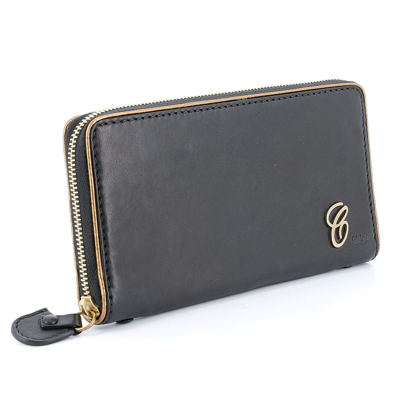 Chloé Portefeuille chloé en Cuir noir - Très bon état - 19x11 cm