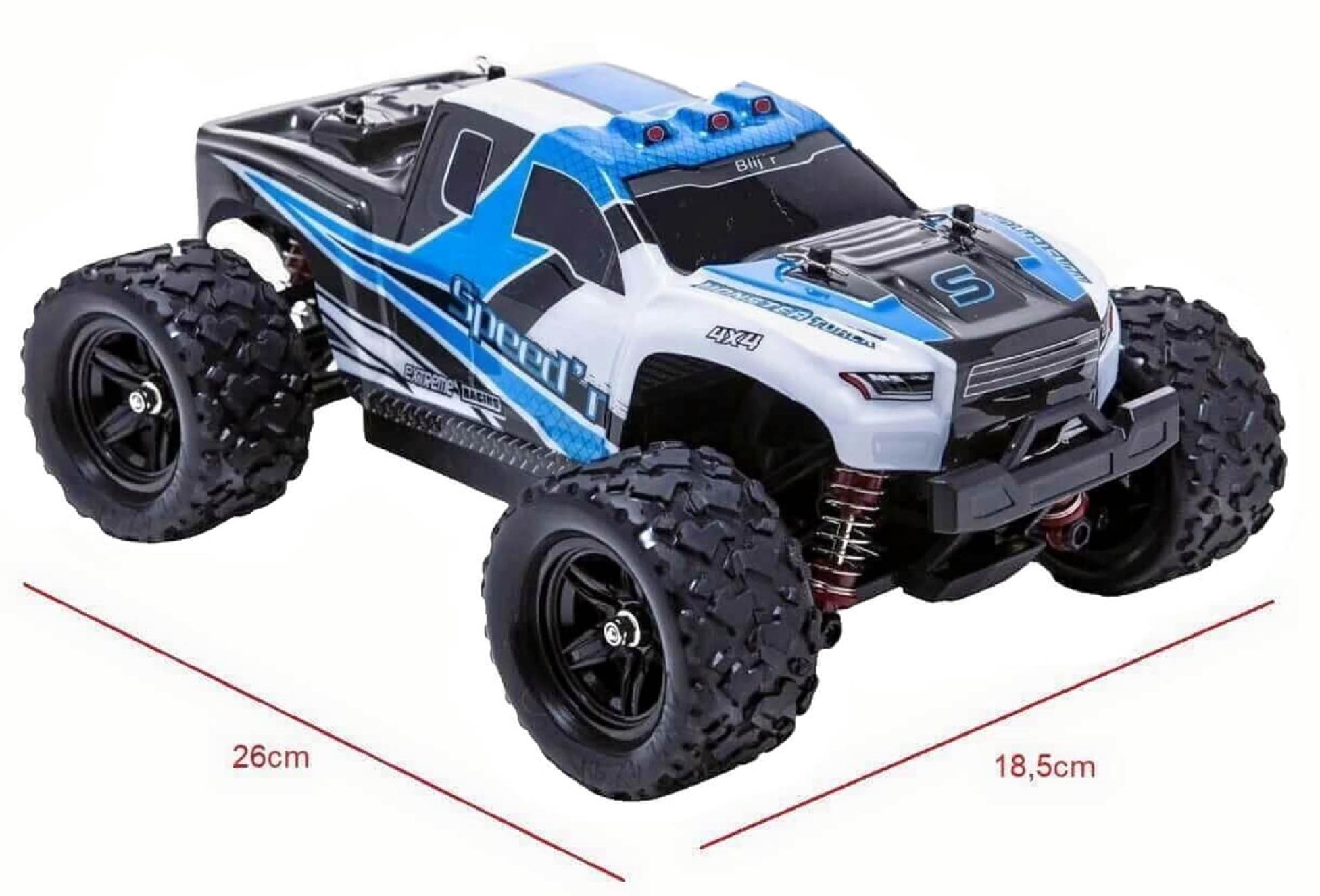 Blij'r Speed´r ferngesteuertes RC Auto blau