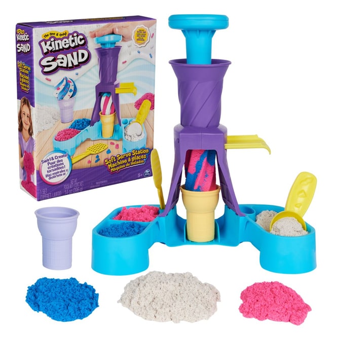 Kinetic Sand - Softeis Station