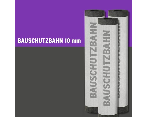 Quandt Regupol® bouwbeschermingsmat 6 x 1,25 m x 10 mm rol = 7,5 m²
