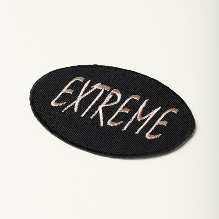 Atelier Veritas-Ovale patch 'extreme' 3x3,6cm