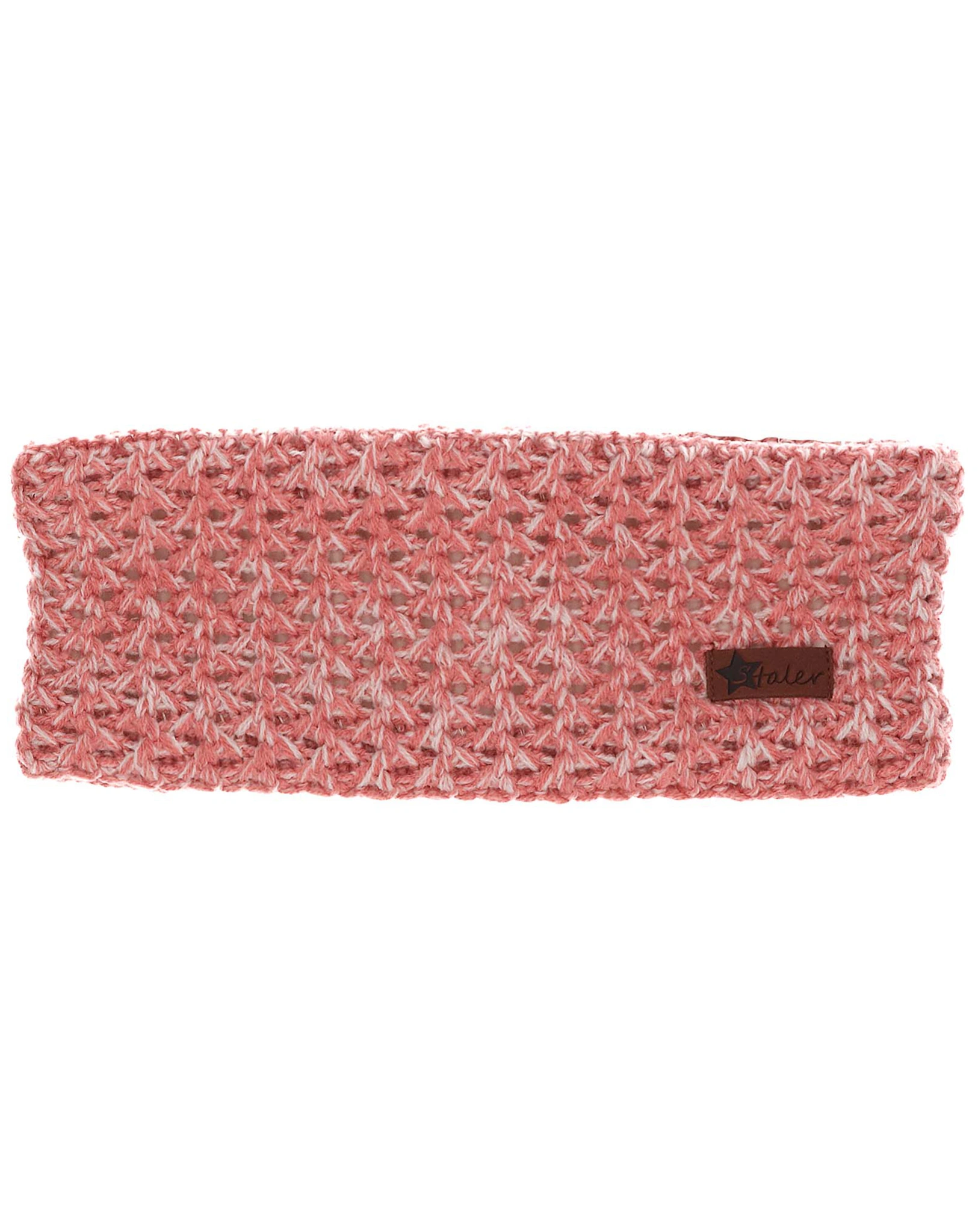Strick-Stirnband TWIST SOFT in rosa