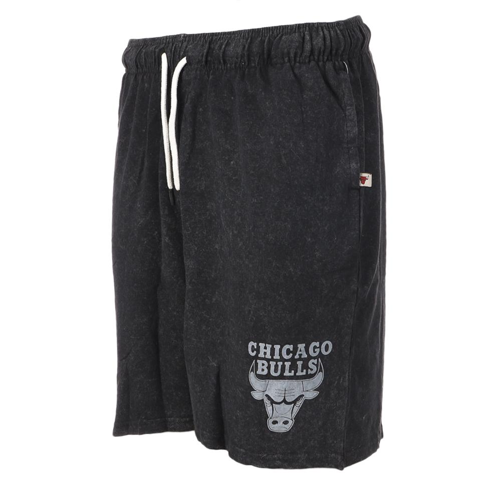 NBA Short Gris Chiné Homme NBA Chicago Bulls Threat Active