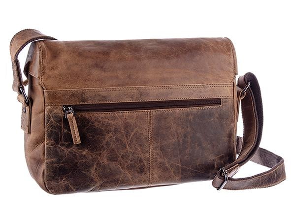 GreenLand Nature Messenger Bag »Montana« im Vintage Look