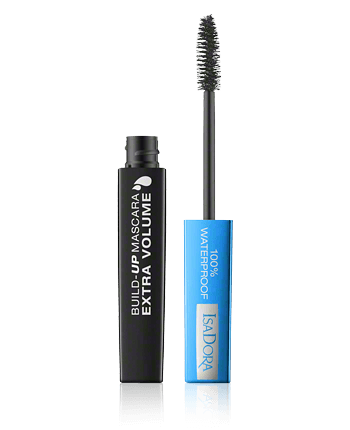IsaDora Mascara Build-Up Mascara Extra Volume Waterproof 20 Black 12ml