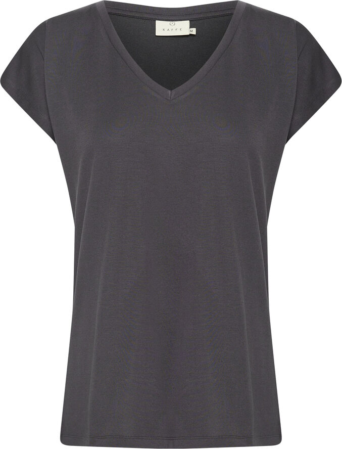 Kaffe KAlise T-Shirt Black oyster