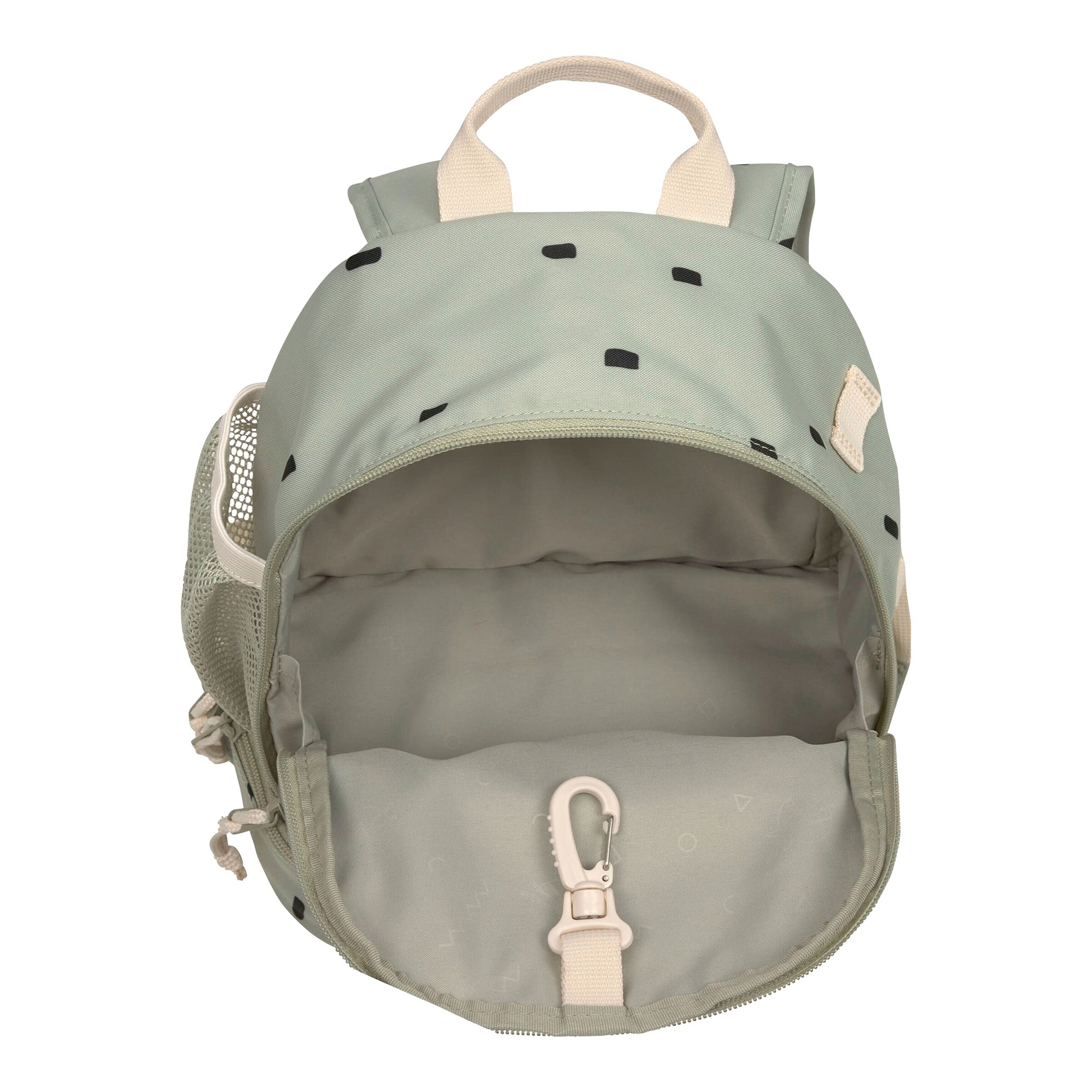 Lässig Kindergartenrucksack Mini Backpack Happy Prints olive
