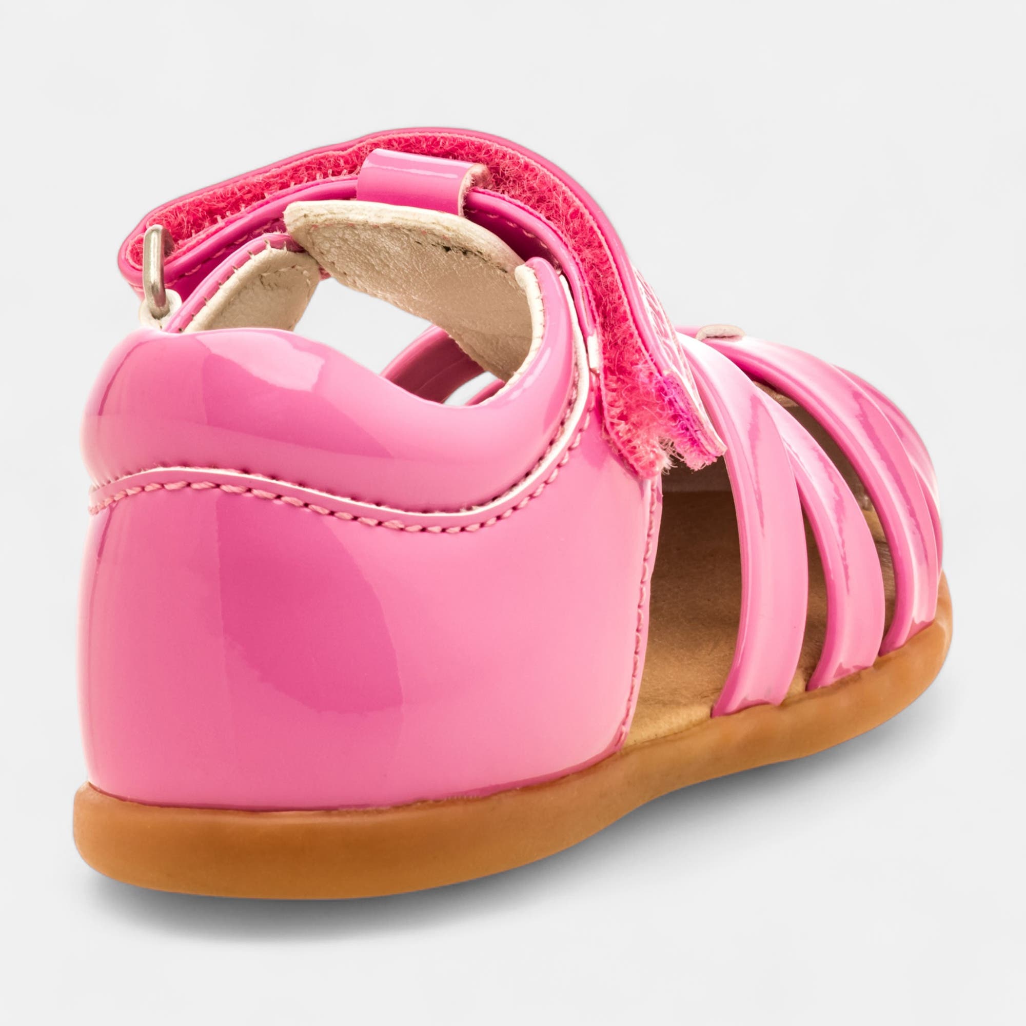Nu-pieds Bébé fille rose