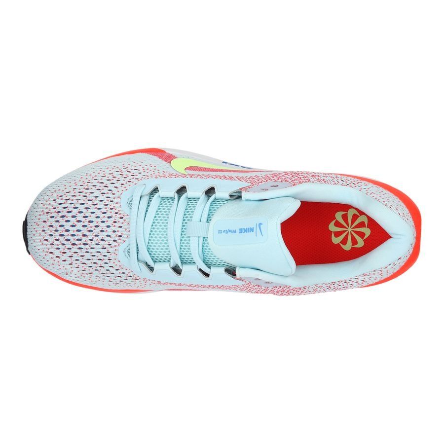 Nike Chaussures de Running Winflo 11 - Bleu/Jaune Fluo/Rouge