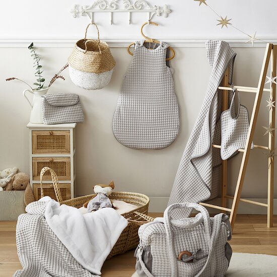 Gigoteuse Coton Gaufre   Nuage        6-18 mois   de               BB&Co
