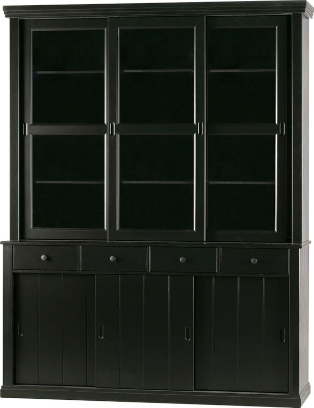 WOOOD - Lagos - Landelijke Kast - Massief Grenenhout - H 215 cm x B 166 cm x D 48 cm